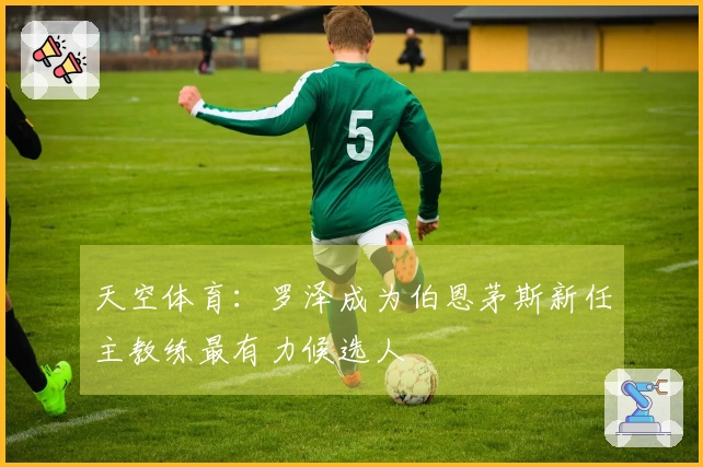 天空体育：罗泽成为伯恩茅斯新任主教练最有力候选人